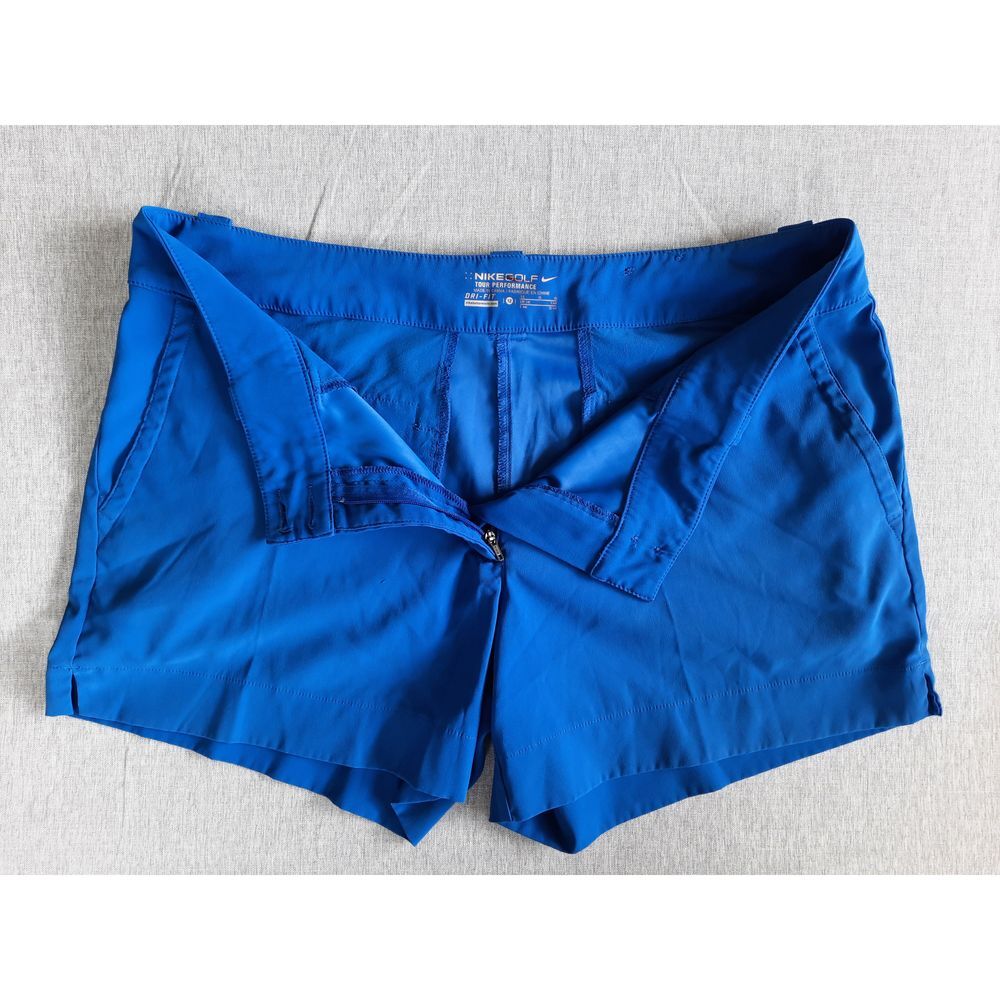 Nike Royal Blue Dri fit Women's Performance Running Shorts size 12